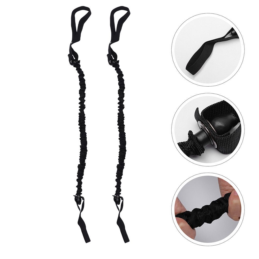 Ab Roller Wheel - 4Pcs Ab Roller Pull Ropes Resistant