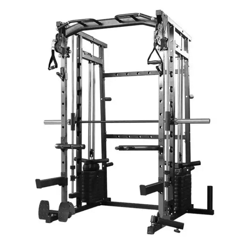 Home Gym Unit - Heavy Duty All-in-One Smith Machine For