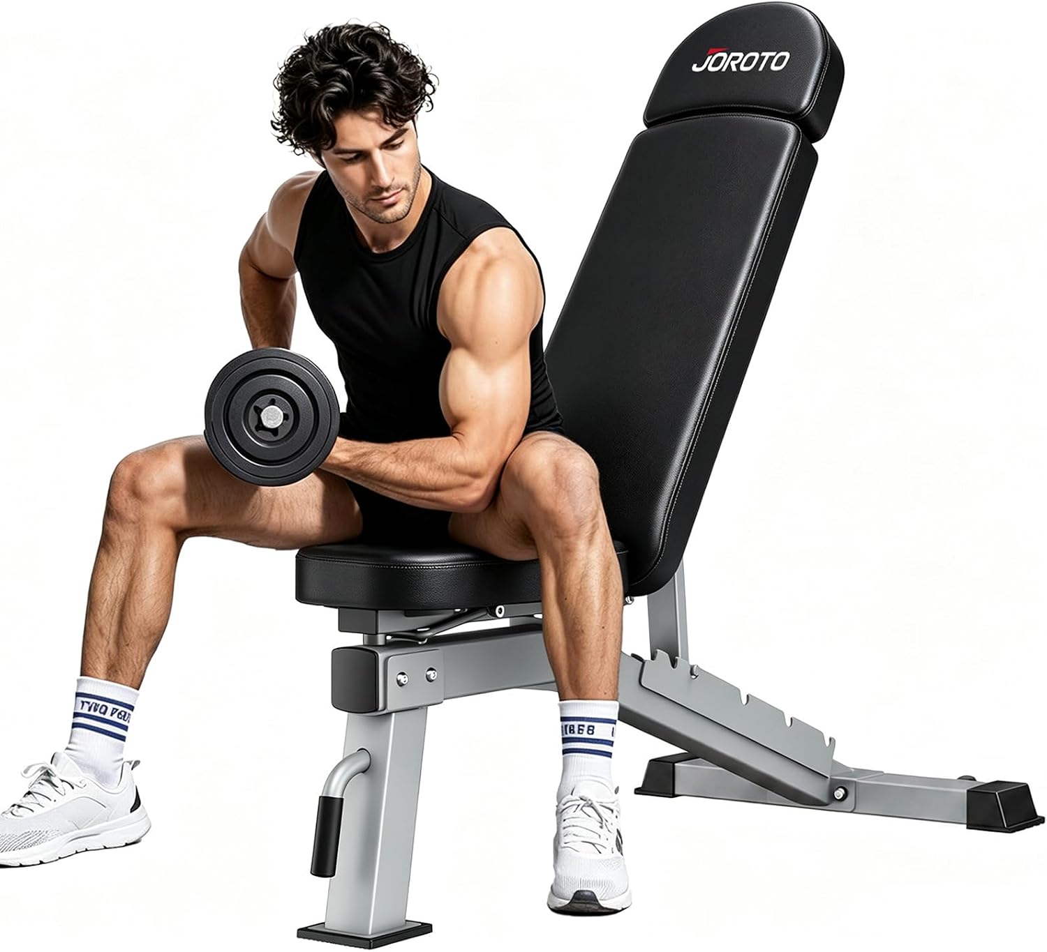 Adjustable Weight Bench - Adjustable Weight Bench 1300LBS Capacity, Multi-Position