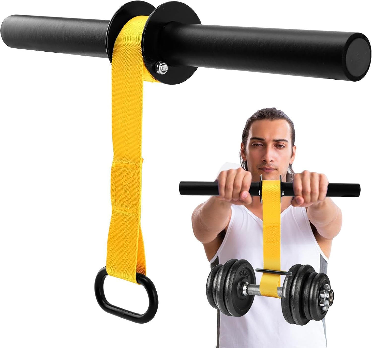 Wrist Roller Forearm - Forearm Strengthener and Wrist Roller Anti-Slip