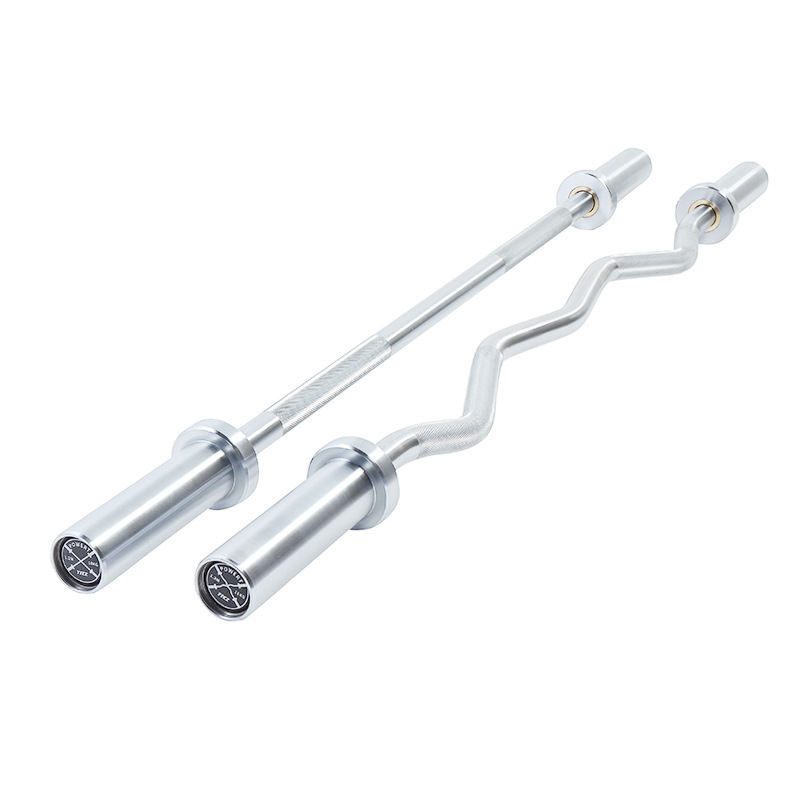 Olympic Barbell 20Kg - 1.2m Straight Barbell Bar Cur 9kg—
