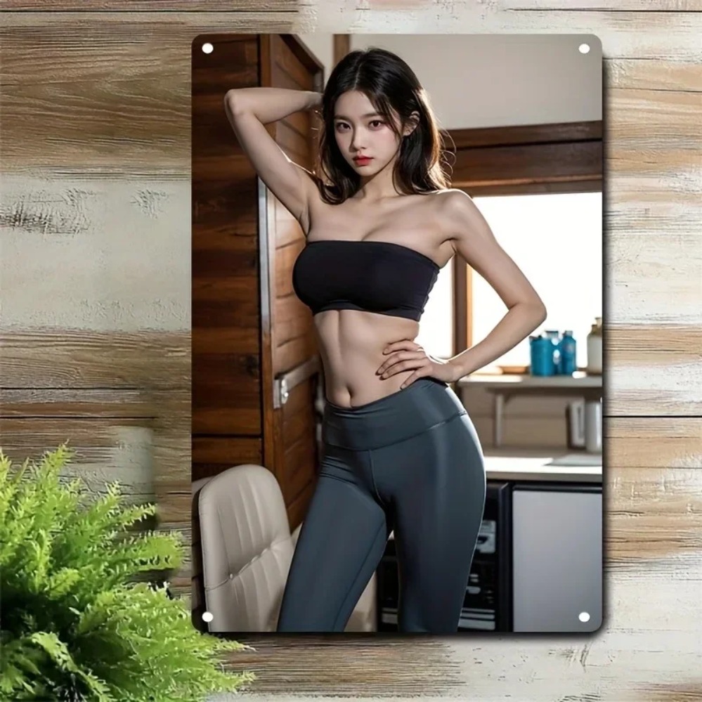 Modern Minimalist Metal Wall S - огляд і ціна Home Gym Minimalist