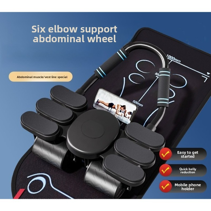 Four Wheel Six Elbow Abdominal - огляд і ціна Ab Roller Wheel