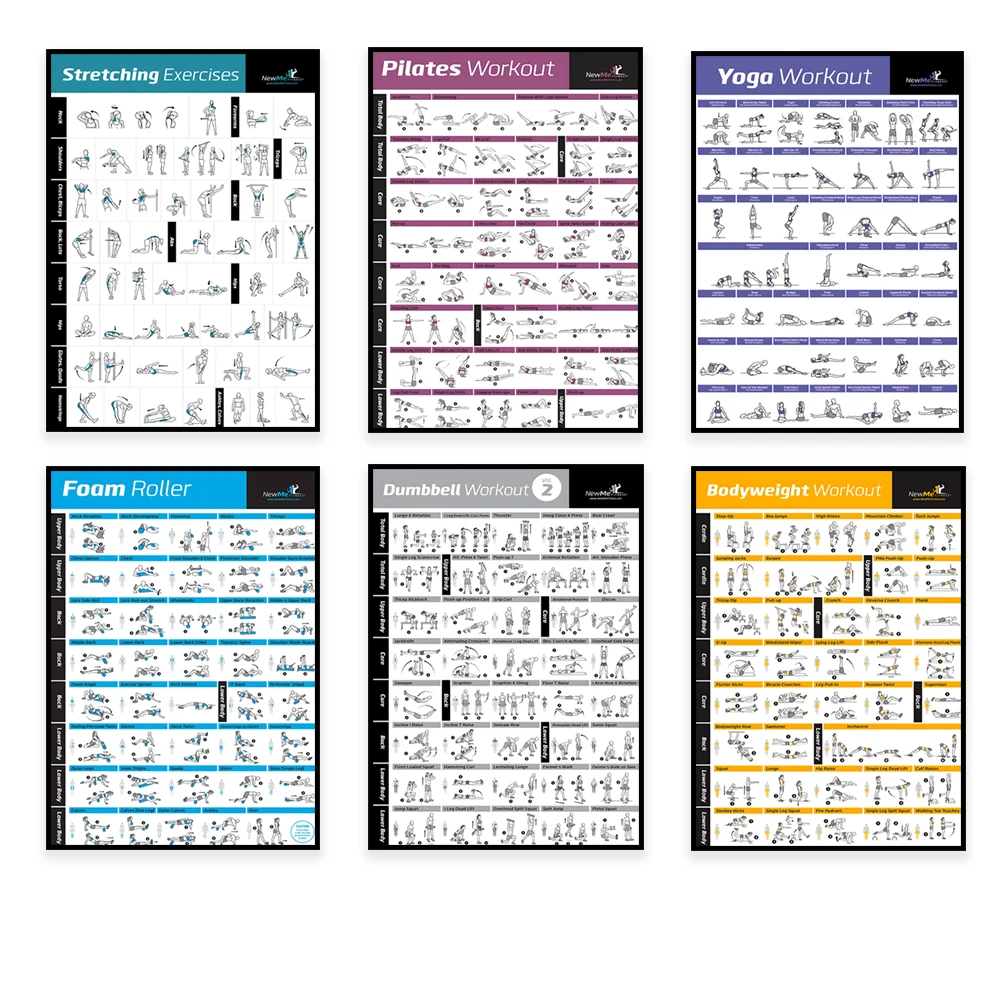 Body Exercise Training Chart W - огляд і ціна Home Gym House