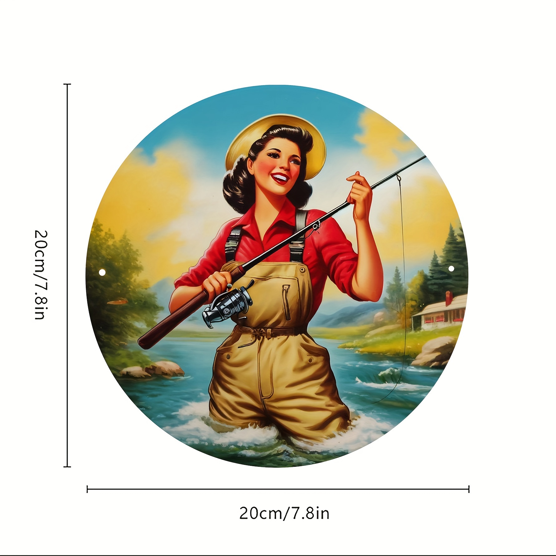 Fly Fishing Aluminum Sign - Pe - огляд і ціна Home Gym In Garage