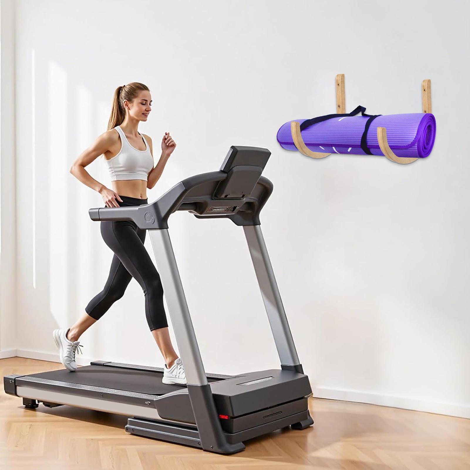 Yoga Mat Organizer 2 Pieces Wo - огляд і ціна Home Gym Yoga Storage