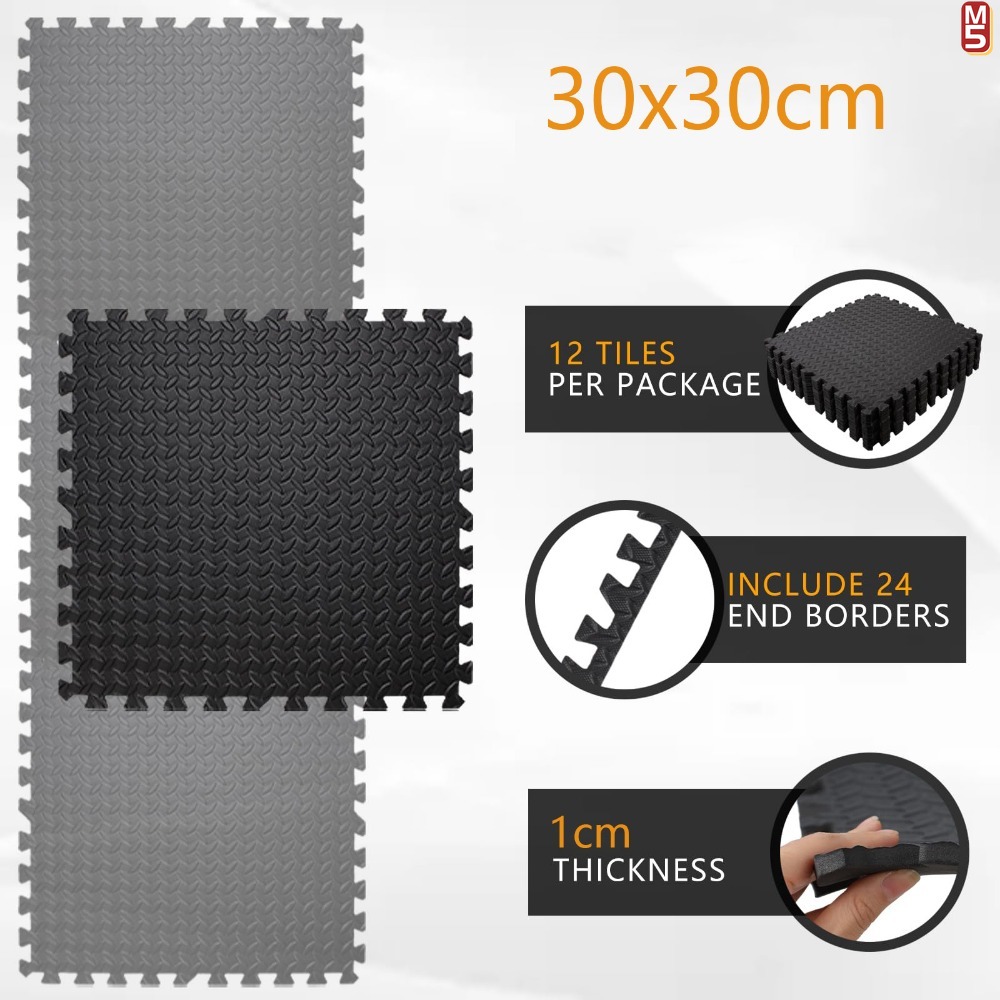Massage Cushion EVA Foam Puzzl - огляд і ціна Home Gym Options