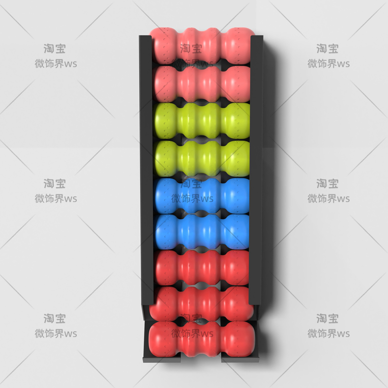 ‌Wall Mounted Sports Ball Rack - огляд і ціна Home Gym Yoga Storage