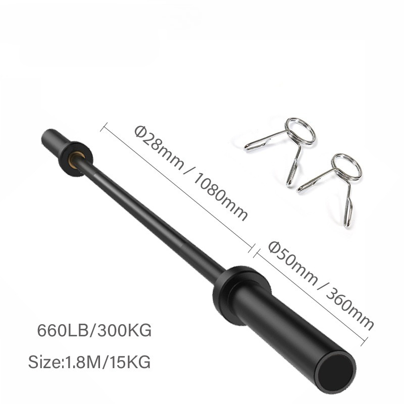 Hard Chrome Barbells 1.8m 15kg - огляд і ціна Olympic Barbell 20Kg