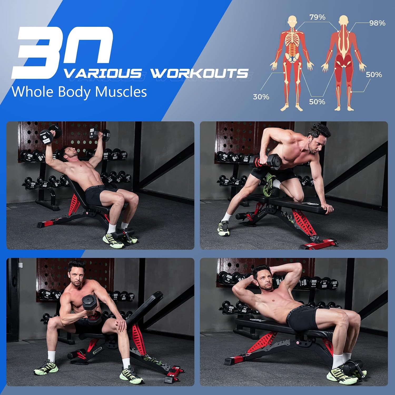 Adjustable Weight Bench, 1500  - огляд і ціна Adjustable Weight Bench
