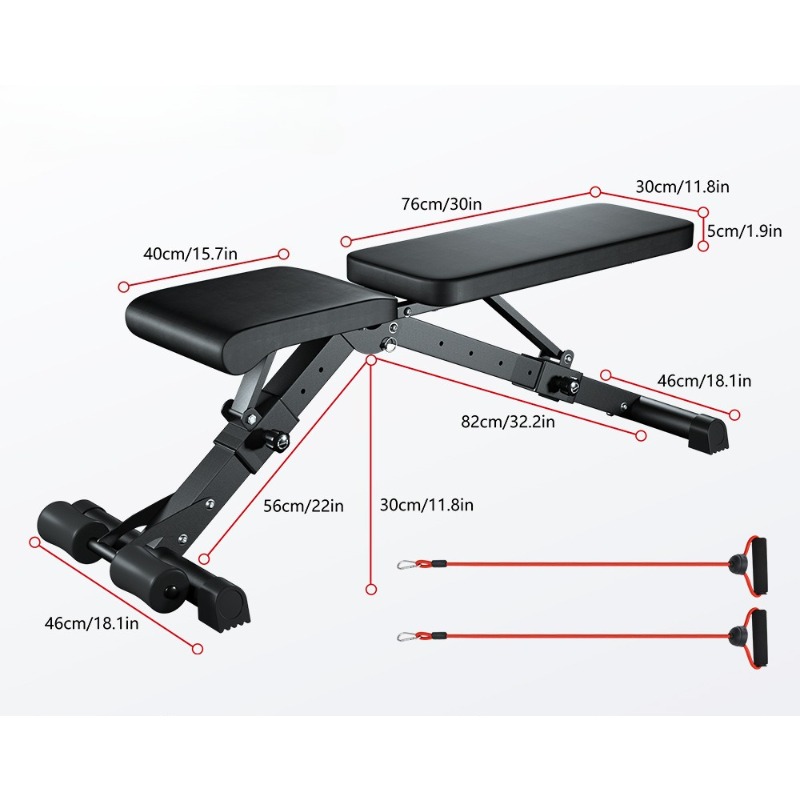 Multi-Function Home Gym Dumbbe - огляд і ціна Adjustable Weight Bench