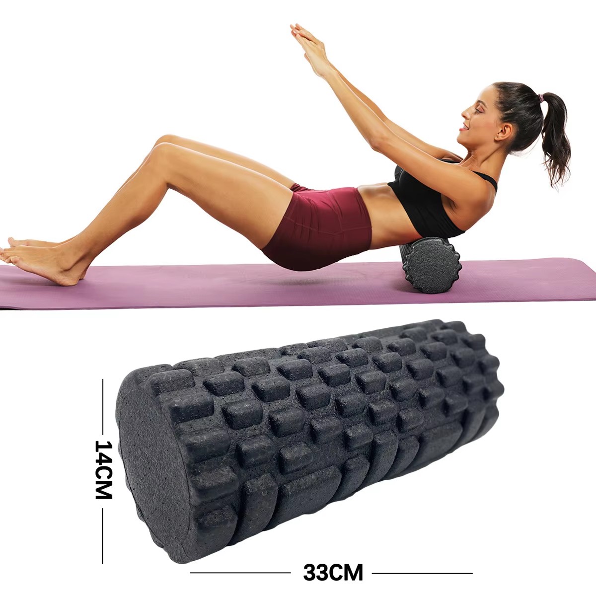 30/33cm Fitness Foam Roller Yo - огляд і ціна Home Gym House