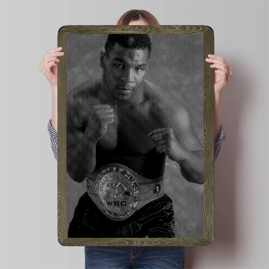 Creative Boxer Metal Tin Sign  - огляд і ціна Home Gym Minimalist