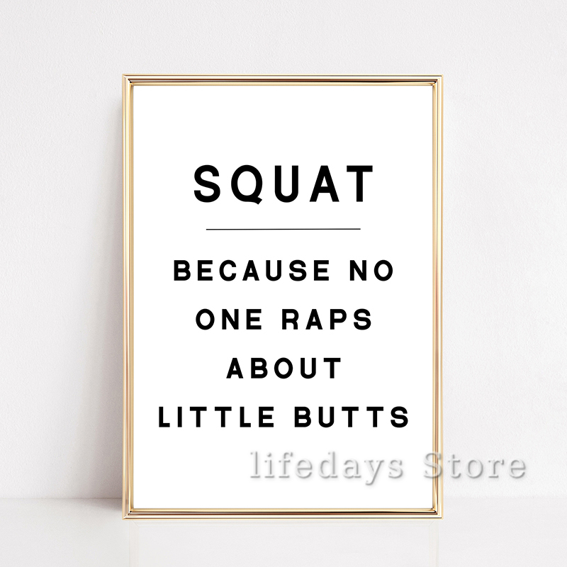 Fitness Work Out Funny Quotes  - огляд і ціна Home Gym Minimalist