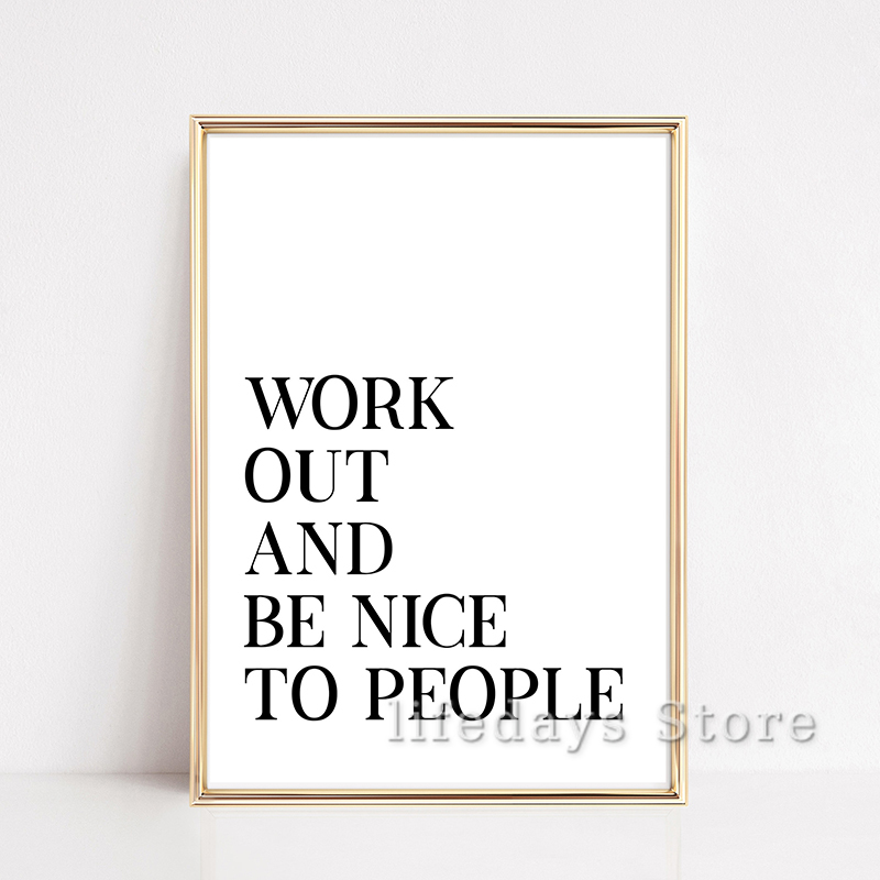 Fitness Work Out Funny Quotes  - огляд і ціна Home Gym Minimalist