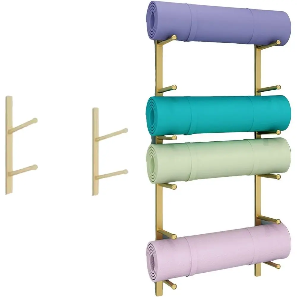Wall-Mounted Metal Gym Rack fo - огляд і ціна Home Gym Yoga Storage