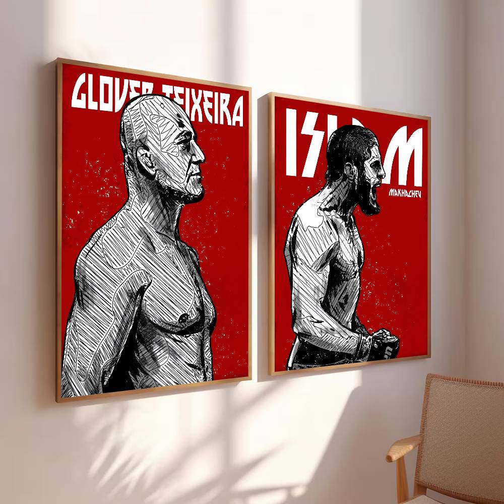 Combat Athlete Paper Poster Gr - огляд і ціна Home Gym In Garage
