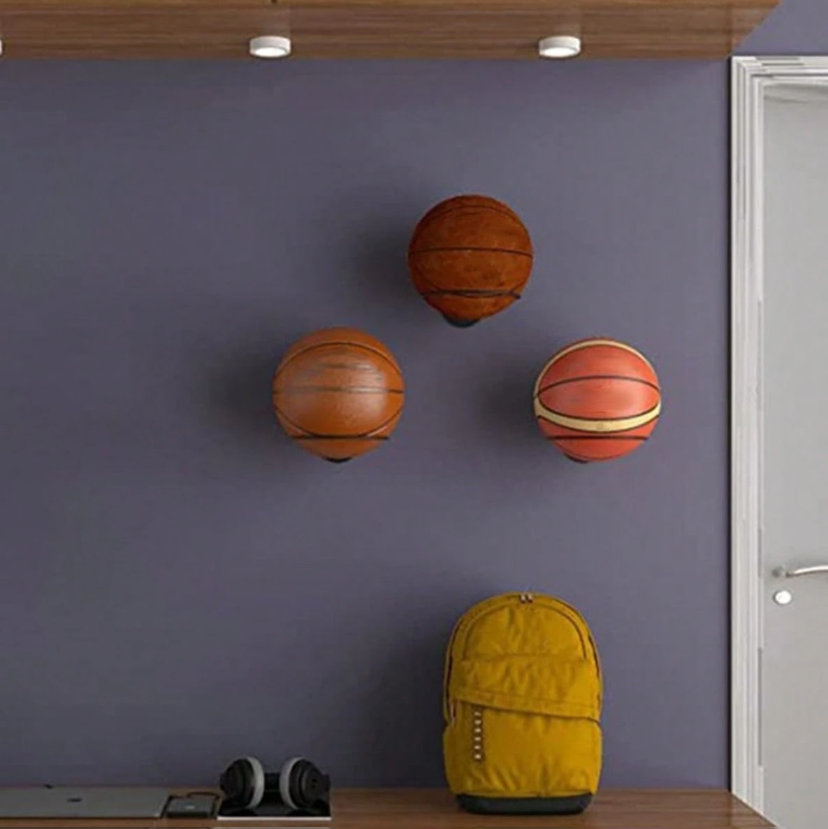 Space Saving Wall Mounted Bask - огляд і ціна Home Gym In Garage