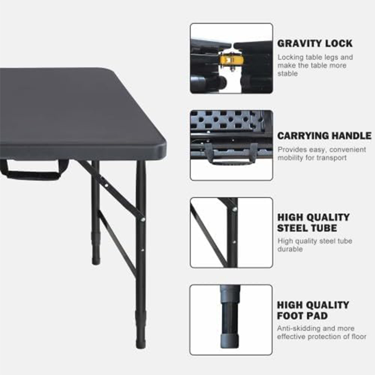 Folding Table 4ft Height Adjus - огляд і ціна Adjustable Weight Bench