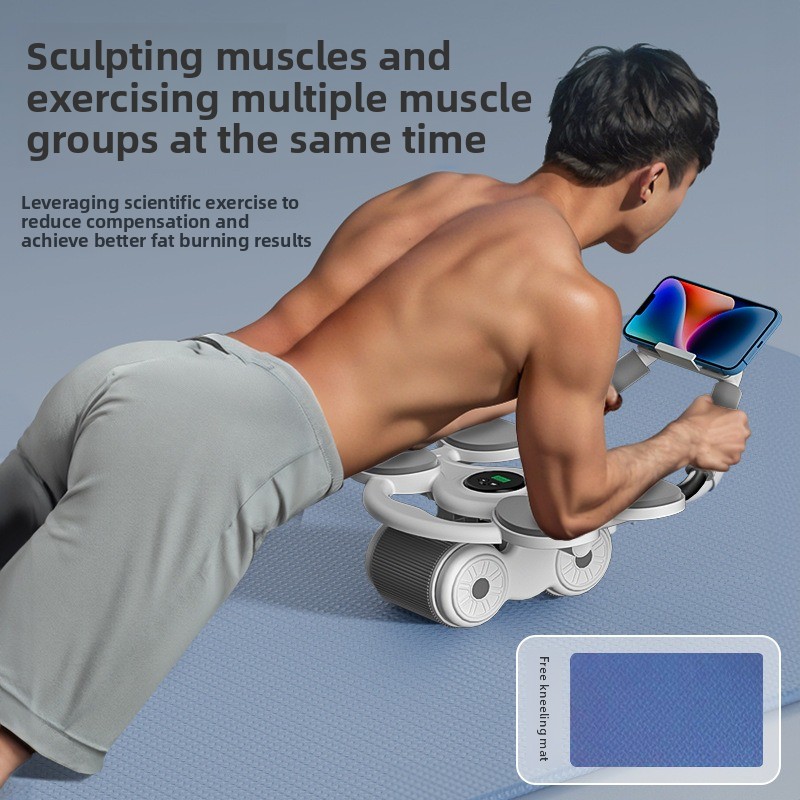 Four Elbow Support, Abdominal  - огляд і ціна Ab Roller Wheel