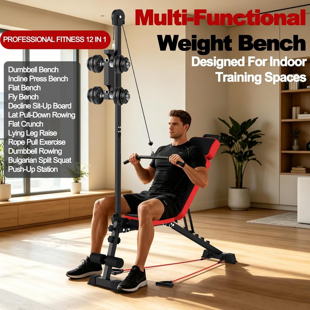 Multi-Functional Weight Bench  - огляд і ціна Adjustable Weight Bench