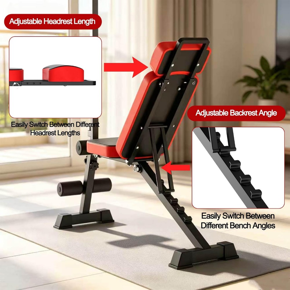 Multi-Functional Weight Bench  - огляд і ціна Adjustable Weight Bench
