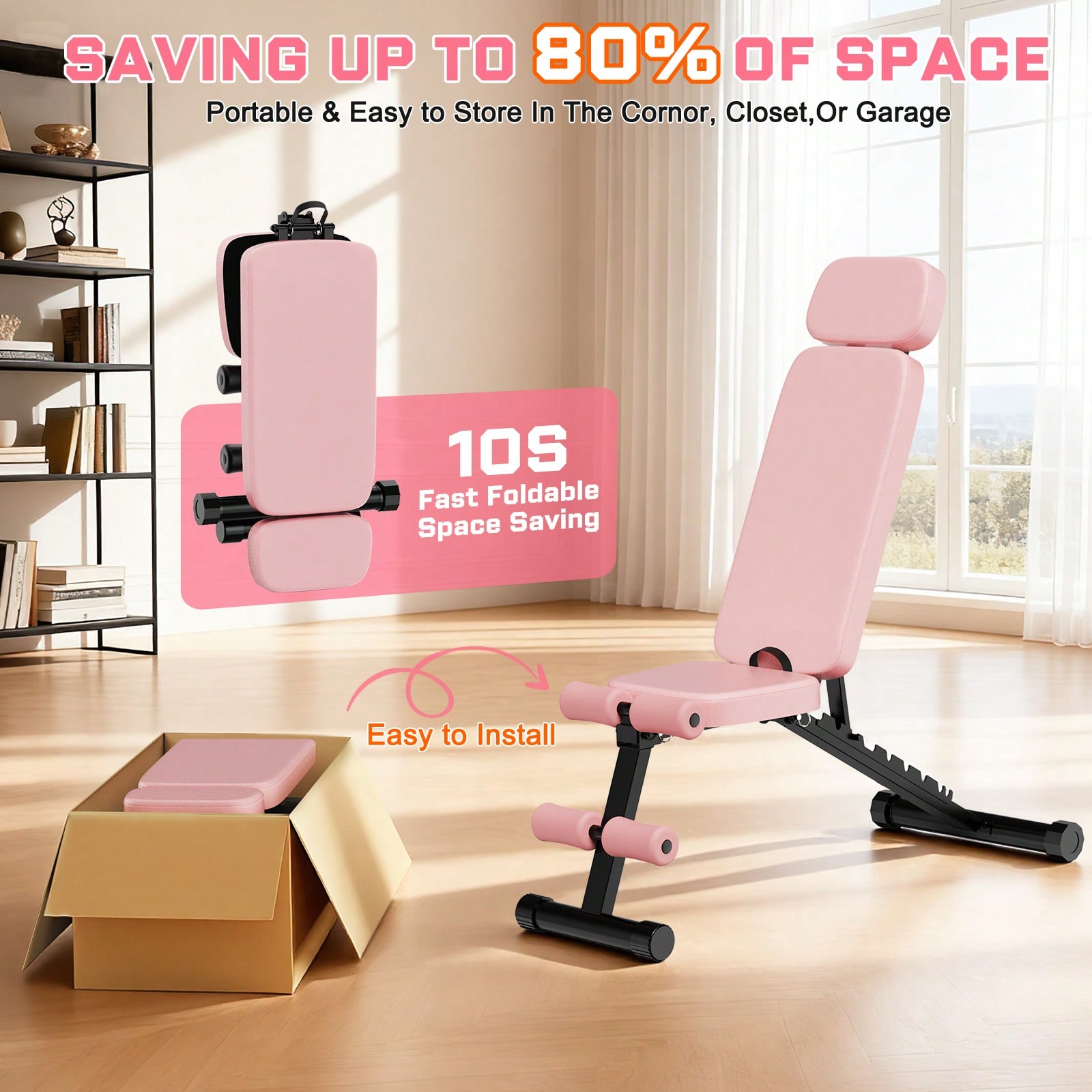 GIKPAL 9 Positions Adjustable  - огляд і ціна Adjustable Weight Bench