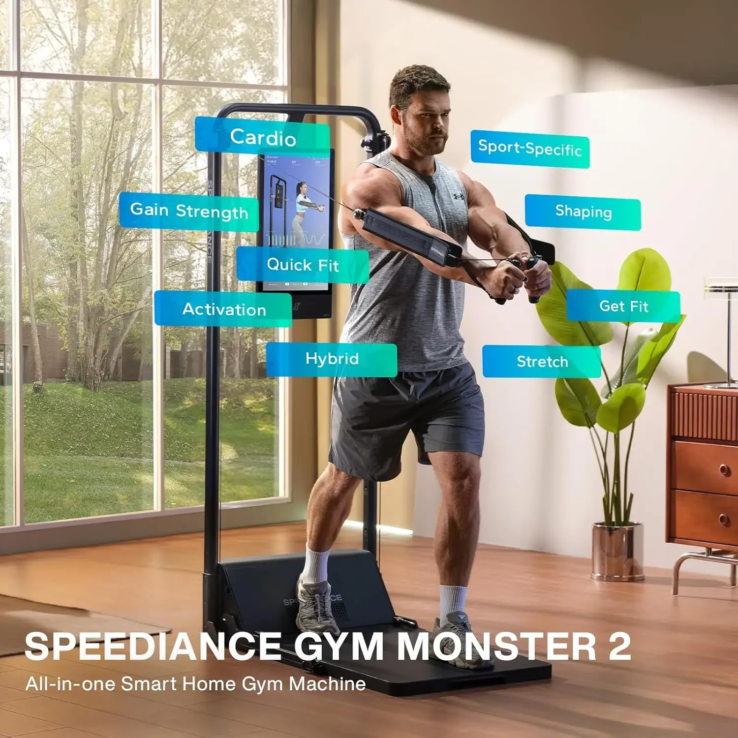 Gym Monster 2 Smart Home Gym A - огляд і ціна Home Gym Options